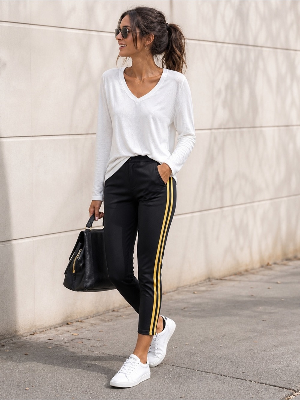 threads & States side striped pants Aug sale